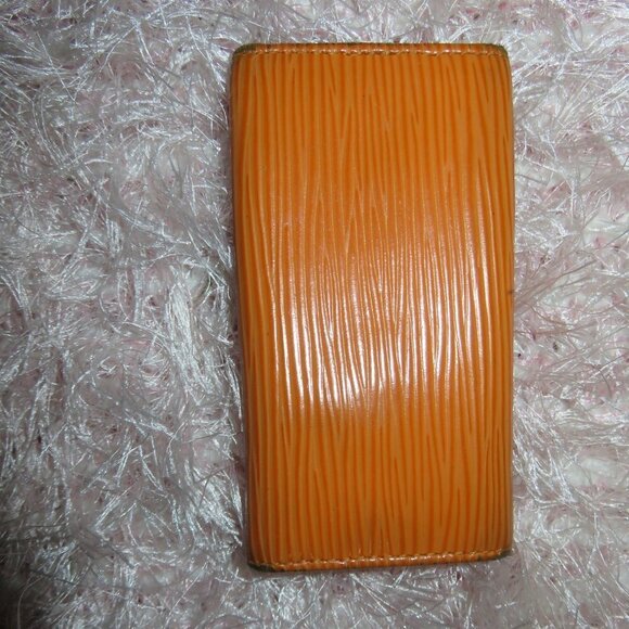 Louis Vuitton Vintage EPI Mandarin Orange key holder Full Inclusion - Picture 3 of 11